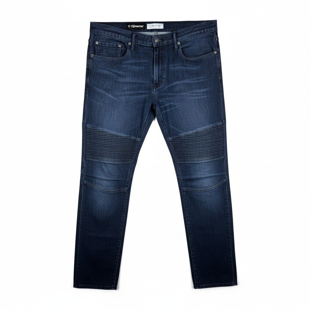Gap 1969 Dyneema Mens Slim Fit‎ Dark Wash Moto Jeans Sz 44x34 Rugged Riding Rare